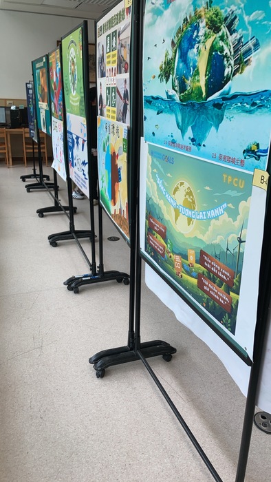 城市科大國際生SDGs海報競賽圖片